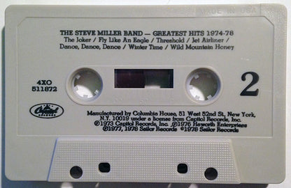 Steve Miller Band : Greatest Hits 1974-78 (Cass, Comp, Club, No )