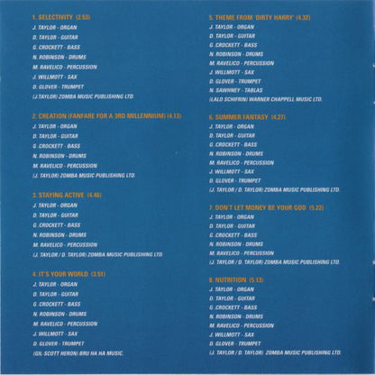The James Taylor Quartet : A Few Useful Tips About Living Underground (CD, Album)