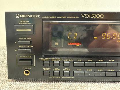 Pioneer VSX-3300 Stereo Receiver * Remote * Manual * Fully Serviced * 80W RMS
