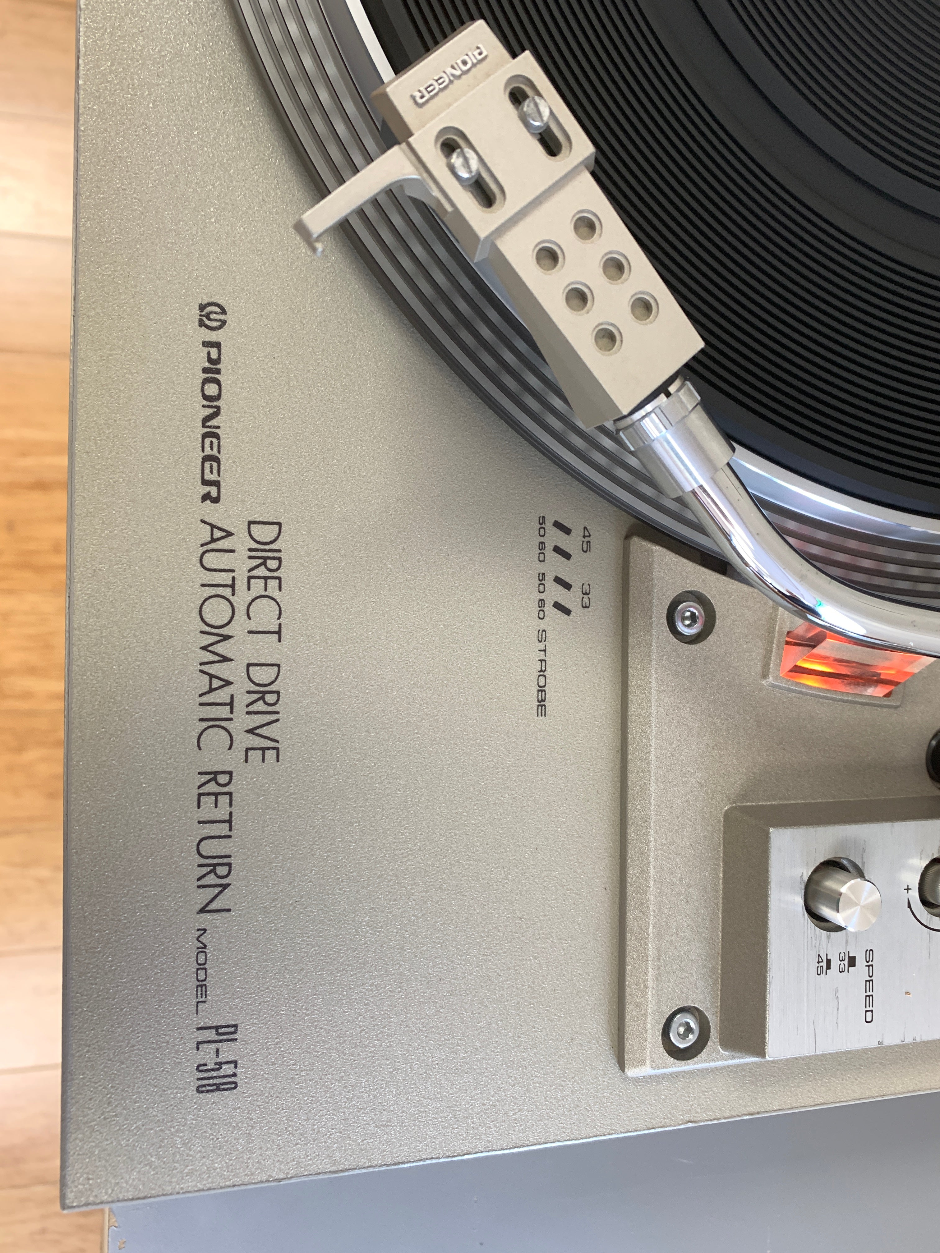 Pioneer PL-518 2-Speed Direct-Drive Turntable – The Turntable Store