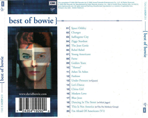 Bowie* : Best Of Bowie (CD, Comp, RM)