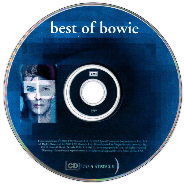Bowie* : Best Of Bowie (CD, Comp, RM)