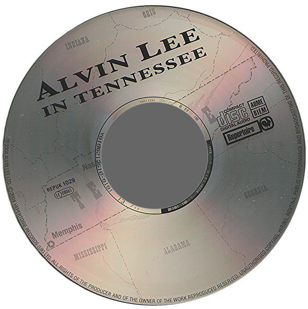 Alvin Lee : In Tennessee (CD, Album, RE)