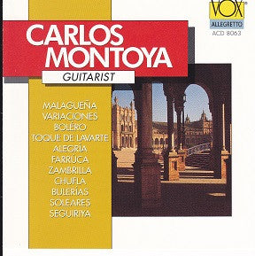 Carlos Montoya : Guitarist (CD, Comp)