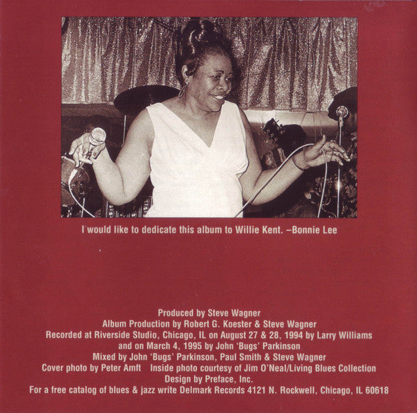 Bonnie Lee : Sweetheart Of The Blues (CD, Album)
