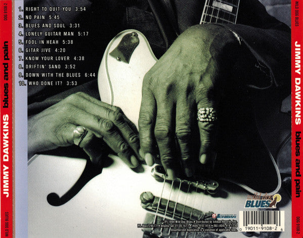 Jimmy Dawkins : Blues And Pain (CD)