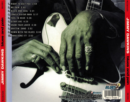 Jimmy Dawkins : Blues And Pain (CD)