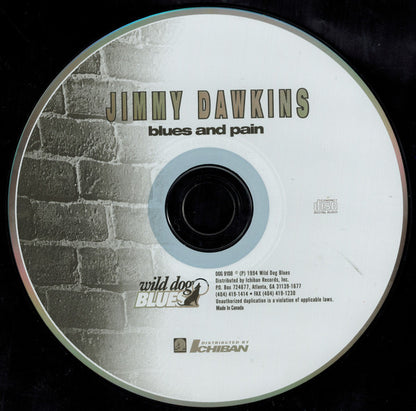 Jimmy Dawkins : Blues And Pain (CD)