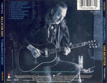 John Campbell : One Believer (CD, Album, RE)