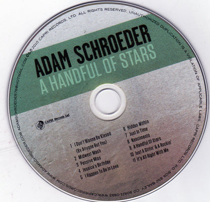 Adam Schroeder : A Handful Of Stars (CD, Album)