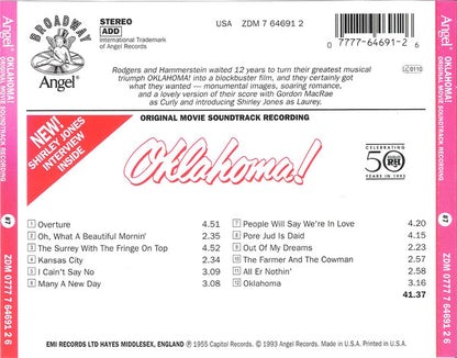 Rodgers & Hammerstein : Oklahoma! (CD)