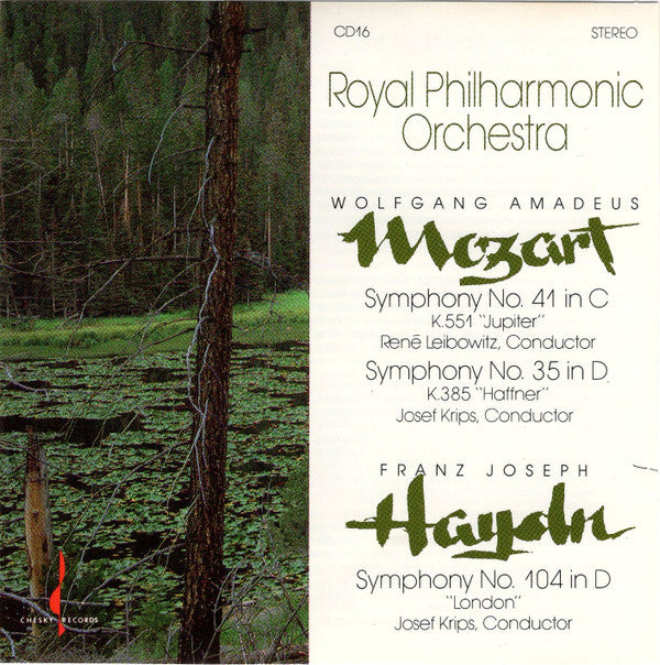 Mozart*  /  Haydn* : Symphonies Nos. 35 & 41 / Symphony No. 104 (CD, Comp)