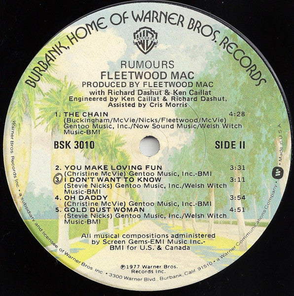 Fleetwood Mac : Rumours (LP, Album, Win)