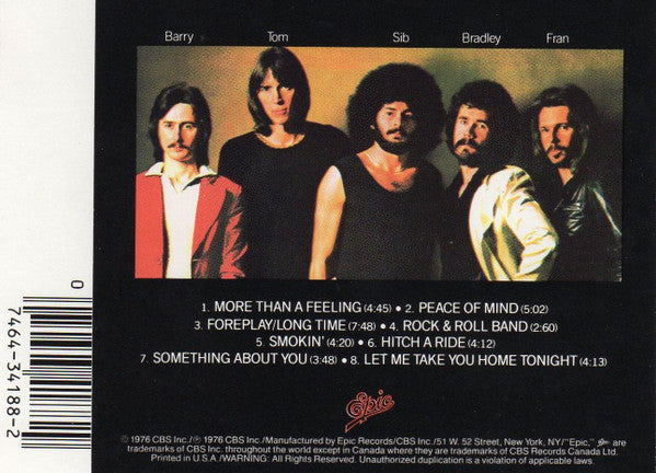 Boston : Boston (CD, Album, RE)