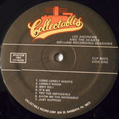 Lee Andrews And The Hearts* : Gotham Recording Sessions (LP, Album, Comp)