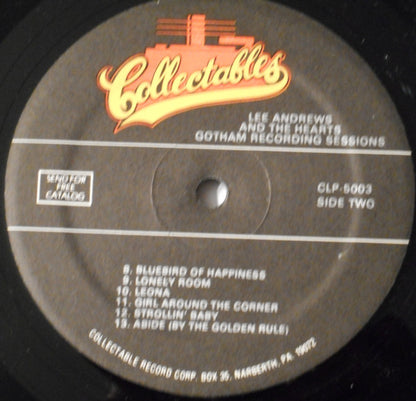 Lee Andrews And The Hearts* : Gotham Recording Sessions (LP, Album, Comp)