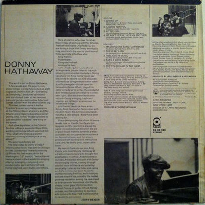 Donny Hathaway : Donny Hathaway (LP, Album, RP, RI )