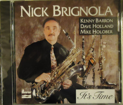 Nick Brignola : It's Time (CD, Album)