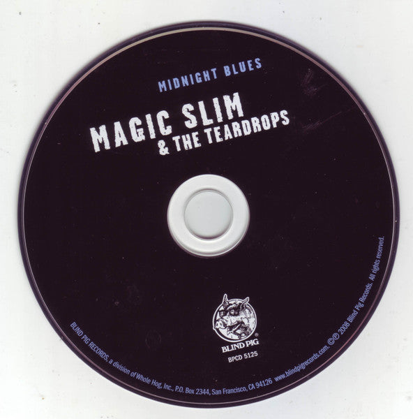 Magic Slim & The Teardrops : Midnight Blues (CD, Album)