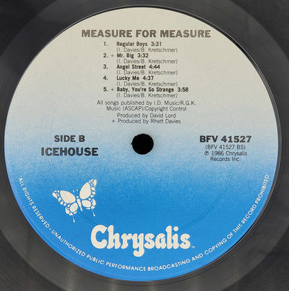 Icehouse : Measure For Measure (LP, Album, Pit)