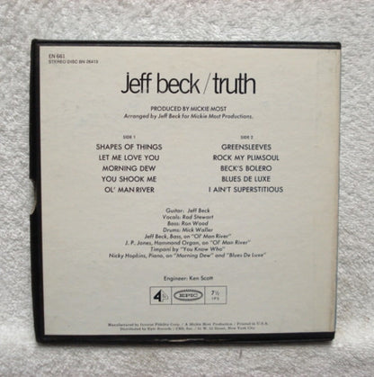Jeff Beck : Truth (Reel, 4tr Stereo)