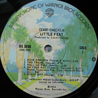 Little Feat : Dixie Chicken (LP, Album, RE, Win)