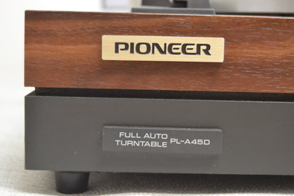 Pioneer PL-A45D Turntable * NEW AT3600 Cartridge * Fully Serviced