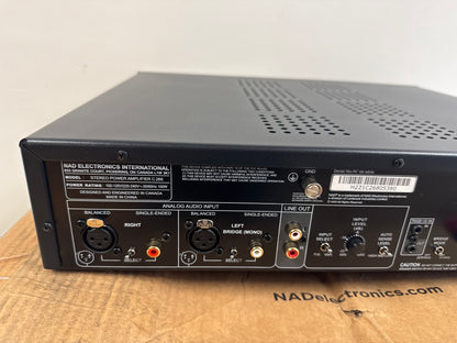 NAD C268 Stereo Power Amplifier * Box