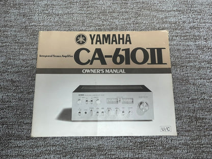 Yamaha CA-610II Stereo Integrated Amplifier * 45W RMS * Manual * Fully Serviced