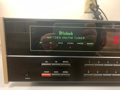 McIntosh MR7083 Tuner
