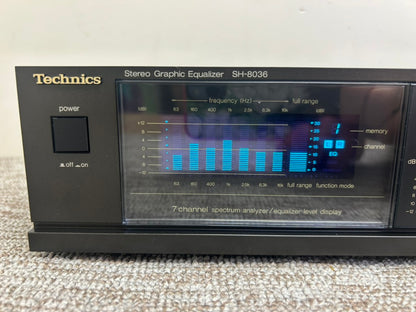 Technics SH-8036 Graphic Equalizer with Spectrum Analyzer * Fully Serviced