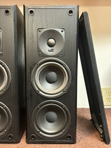 M&K LCR-75 Bookshelf Speakers * Fully Serviced * New Foams 10/2026