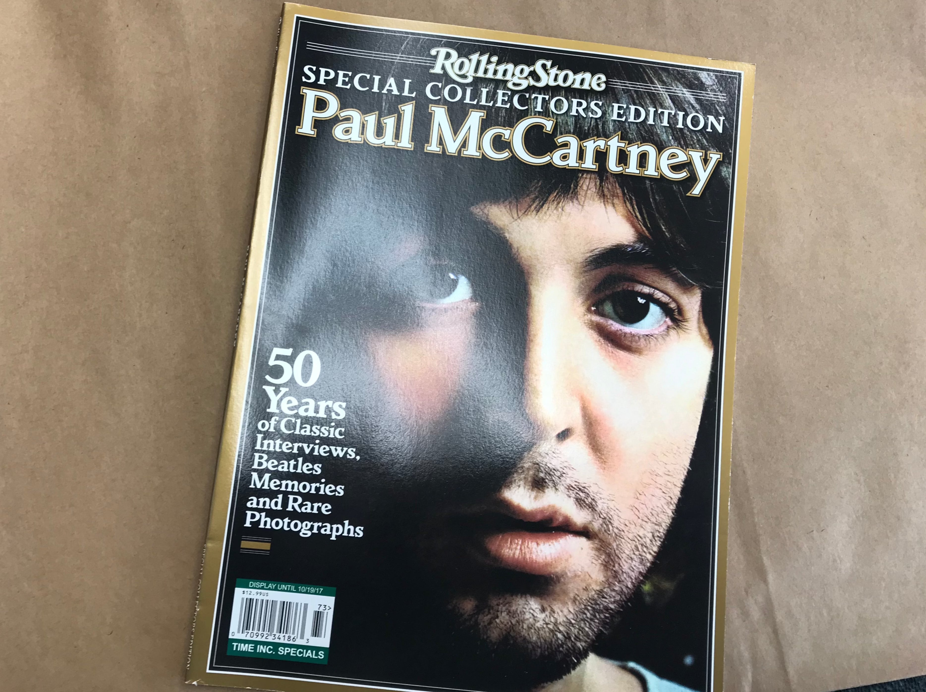 Rolling Store Collector's Edition Paul McCartney Magazine