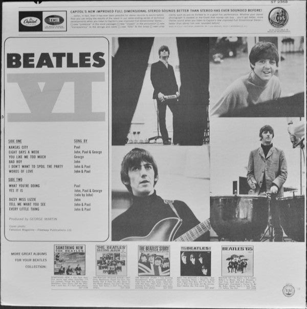 The Beatles : Beatles VI (LP, RE)