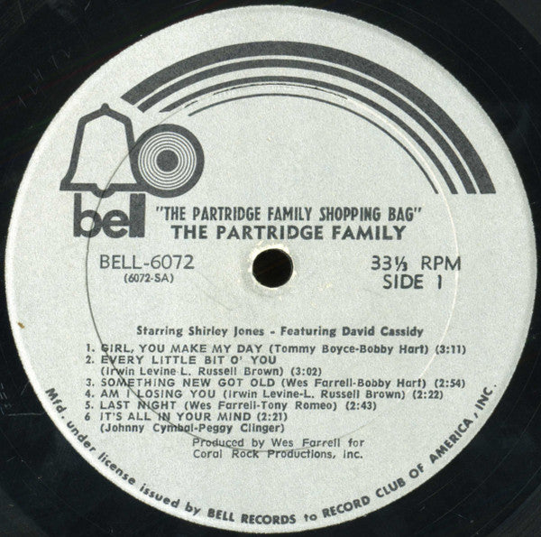 The Partridge Family : Shopping Bag (LP, Album, Top)