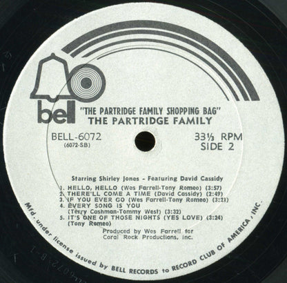 The Partridge Family : Shopping Bag (LP, Album, Top)