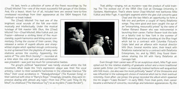 The Chad Mitchell Trio : The Very Best Of The Chad Mitchell Trio (CD, Album, Comp)