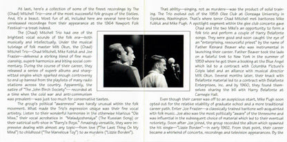 The Chad Mitchell Trio : The Very Best Of The Chad Mitchell Trio (CD, Album, Comp)
