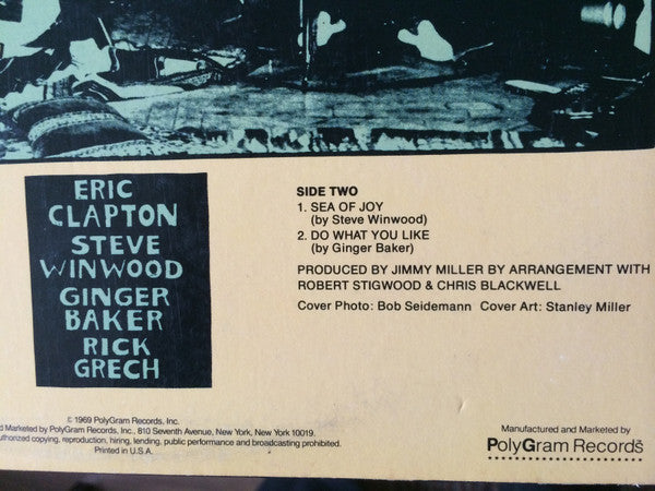 Blind Faith (2) : Blind Faith (LP, Album, RE, 53 )