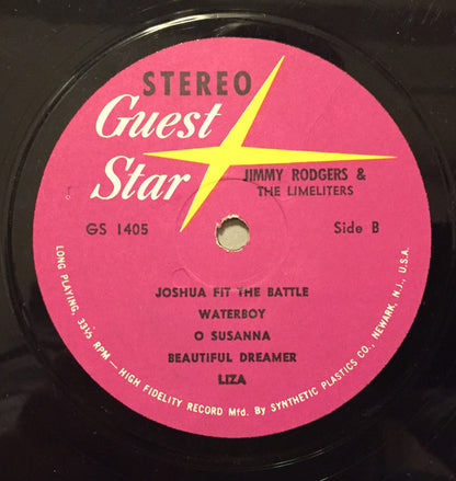 Jimmy Rodgers* And The Limeliters : Songs America Sings (LP, Comp)