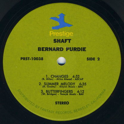 Bernard Purdie : Shaft (LP, Album)