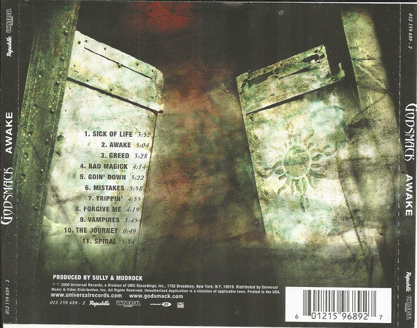 Godsmack : Awake (CD, Album, Enh)