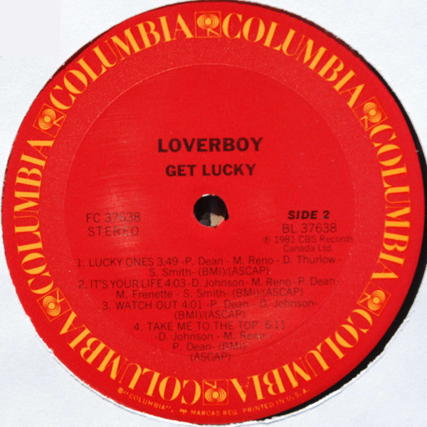 luckyboy Buy Loverboy : Get Lucky (LP, Album, Ter) Online for a great price