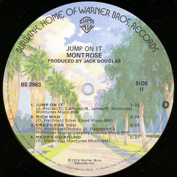 LP/モントローズ/ジャンプ・オン・イット　 BS2963　h190w63 Buy Montrose : Jump On It (LP, Album, Win) Online for a great