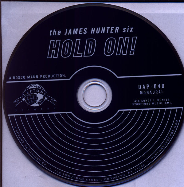 The James Hunter Six : Hold On! (CD, Album, Mono, Dig)