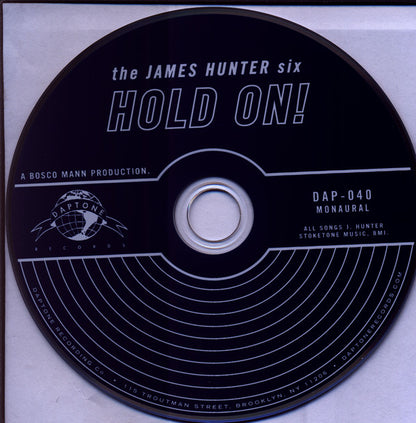The James Hunter Six : Hold On! (CD, Album, Mono, Dig)