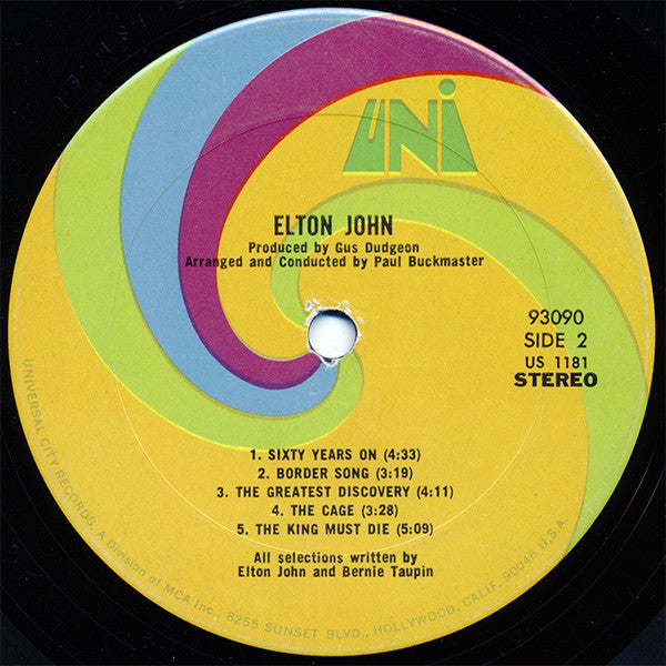 Buy Elton John : Elton John (LP, Album, Ter) Online for a