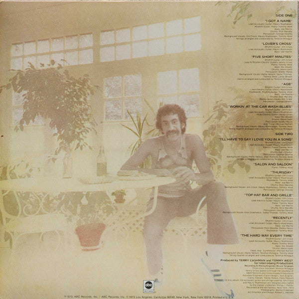 Jim Croce : I Got A Name (LP, Album, Ter)