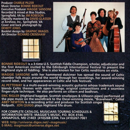 Bonnie Rideout, Maggie Sansone, Al Petteway : A Scottish Christmas  (CD)