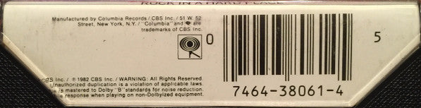 Aerosmith : Rock In A Hard Place (Cass, Album)